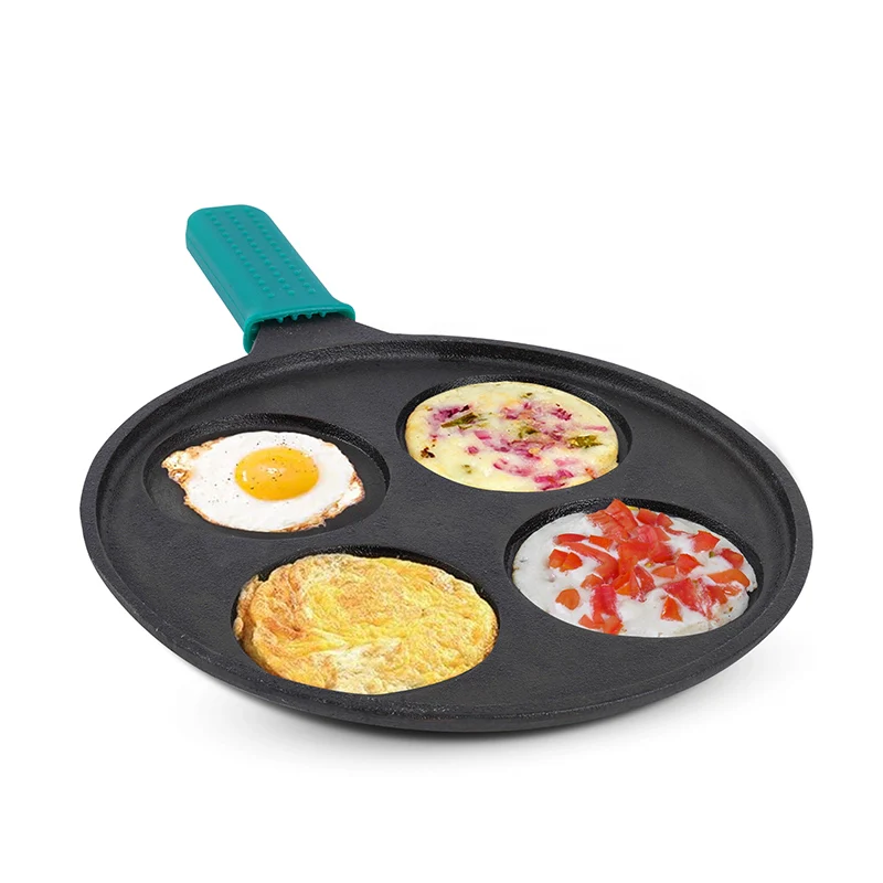 CASTrong Cast Iron Uttapam/ Set Dosa Tawa 27.5cm, 4 Pit,Pre-seasoned, 100% Pure, Toxin-free, Induction - Image 15