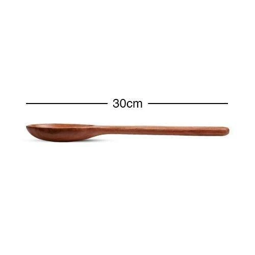 100% Natural Neem Wood Cooking & Serving Spoons/Spatula/Ladles, Set of 5, Toxin-free, Anti-microbial - Image 8