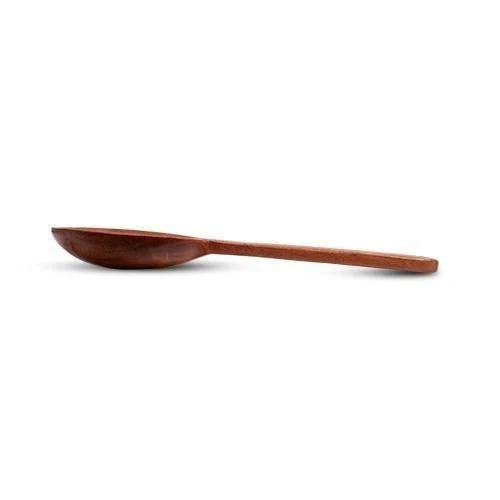Neem Wood Cooking Ladle 23cm - Serve (Round | Handmade | 100% Natural Neem Wood) - Image 4