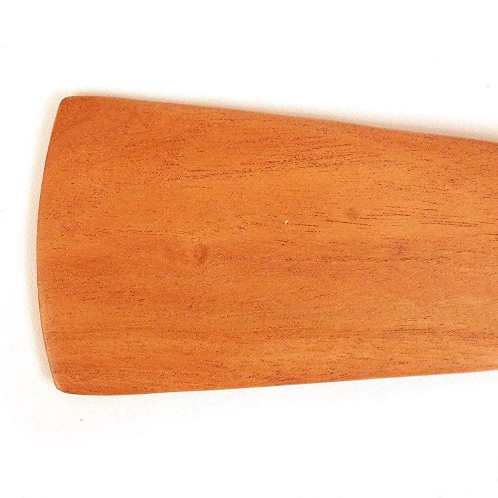 Wooden Spatula 32cm for Cooking [ Flip | Neem Wood ] - Image 3