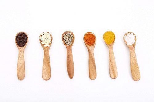Wooden Masala Spoon (Set of 6) Compact - Image 4