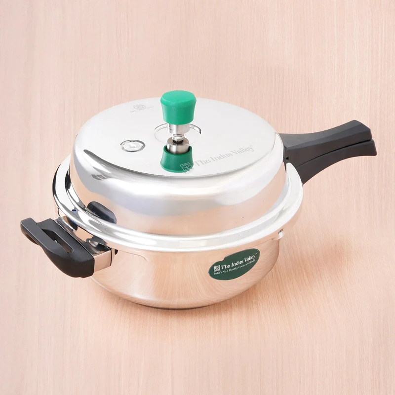Premium Stainless Steel Outer Lid Pressure Pan 3/5L, Premium Quality, 3 Layer Heavy Bottom, 100% Food-safe, ISI Certified, 3 Yr Warranty, Induction & Gas - Image 11
