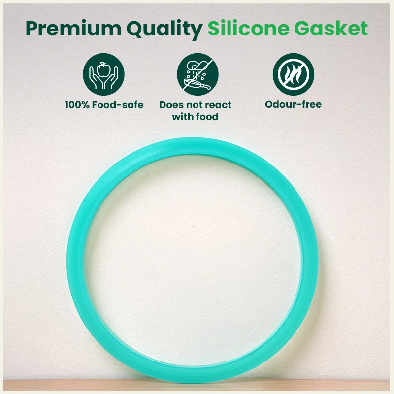 Stainless steel 5.0 L outer lid pressure cooker gasket - Image 3